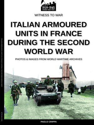 cover image of Italian armoured units in France during the second world war